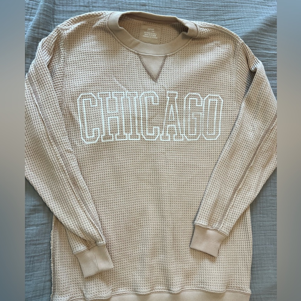 Aerie Waffle Crewneck